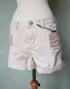 Scotch & Soda Maison Scotch Shorts kurz Hose Hotpants beige locker Gr. 27 S / M - Bild 1 von 4