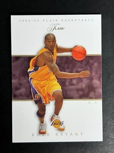 2004-05 Flair Kobe Bryant #53 Los Angeles Lakers paquete nuevo - Imagen 1 de 3