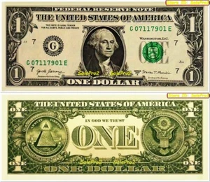 USA 2017 WASHINGTON D.C. UNITED STATES RARE SERIE G ONE $1 DOLLAR BANKNOTE UNC - Picture 1 of 4