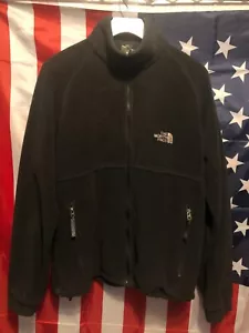 The North Face Mens Black Fleece Pockets Full Zip Jacket Size Medium - Picture 1 of 10