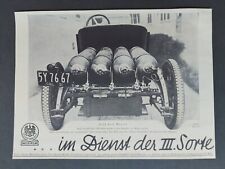 Werbung - Austria Tabak - Luft statt Benzin - Motor für Automobil - 22x17cm