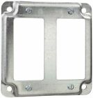 Thomas & Betts RS17-CC Pre-Galvanized Steel Outlet Box Cover 4 Inch x 4 Inch...