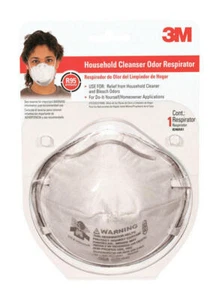 3M R95 Household Cleaner Half Face Respirator White - Picture 1 of 2