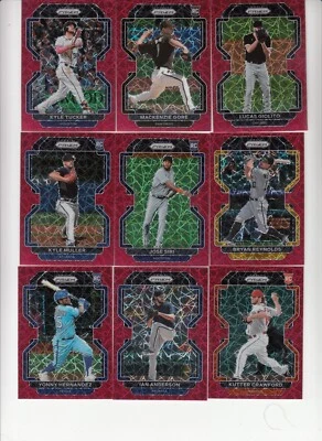 2022 Panini Prizm Red Velocity Parallel - Complete Your Set - Pick a Card - Image 1 of 4