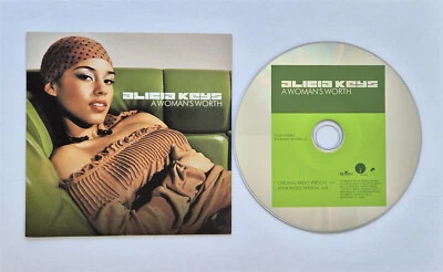 ALICIA KEYS A woman's worth 2 track CD Single Card sleeve - Bild 1 von 2