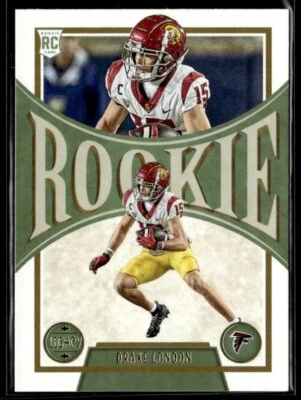 2022 Panini Legacy Drake London Rookie #151 - Image 1 of 2