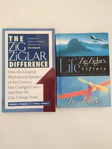 2x Zig Ziglar Books - The Zig Ziglar Difference - Life Lifters - Self Help - Bild 1 von 12