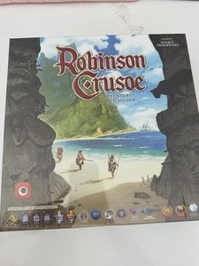Robinson Crusoe Adventures on the Cursed Island Board Game - NEW SEALED - Foto 1 di 3