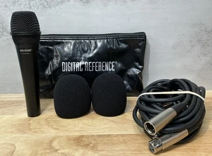 Digital Reference DVR200 Wired XLR Dynamic Microphone With Cable, Foam, & Pouch - Picture 1 of 14