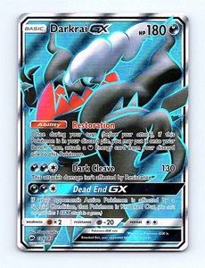 🔥🔥 Pokemon NM+ Sun moon - Burning Shadows #139/147 Darkrai GX (Full Art) - Bild 1 von 2