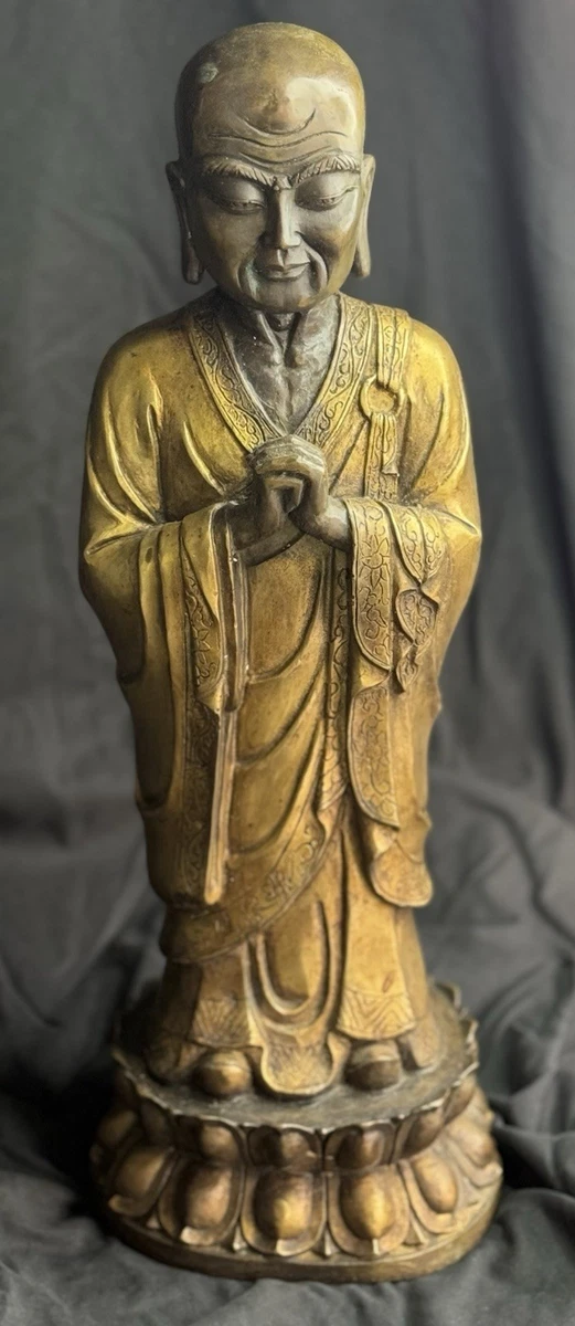 古董原始中国风青铜佛像和雕像| eBay