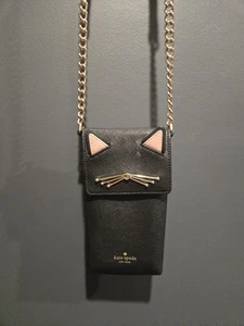 Kate Spade Cats Meow North South Crossbody smartphone crossbody - gently used - Picture 1 of 4
