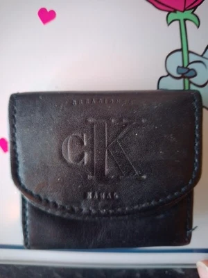 Calvin Klein Men's Wallet Black Codes Holder Genuine Leather - Image 1 of 4