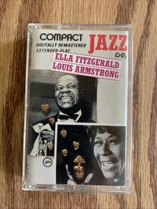 Ella & Louis by Ella Fitzgerald Louis Armstrong Cassette VG- Vocal Jazz - Picture 1 of 2
