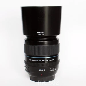 Samsung NX 60mm F2.8 Macro ED OIS SSA i-Funktion Objektiv mit Filter und Haube [00015Y] - Bild 1 von 10