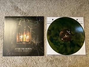 After the Burial Dig Deep Newbury Comics Exclusive Green Sumerian Records Metal - Picture 1 of 2