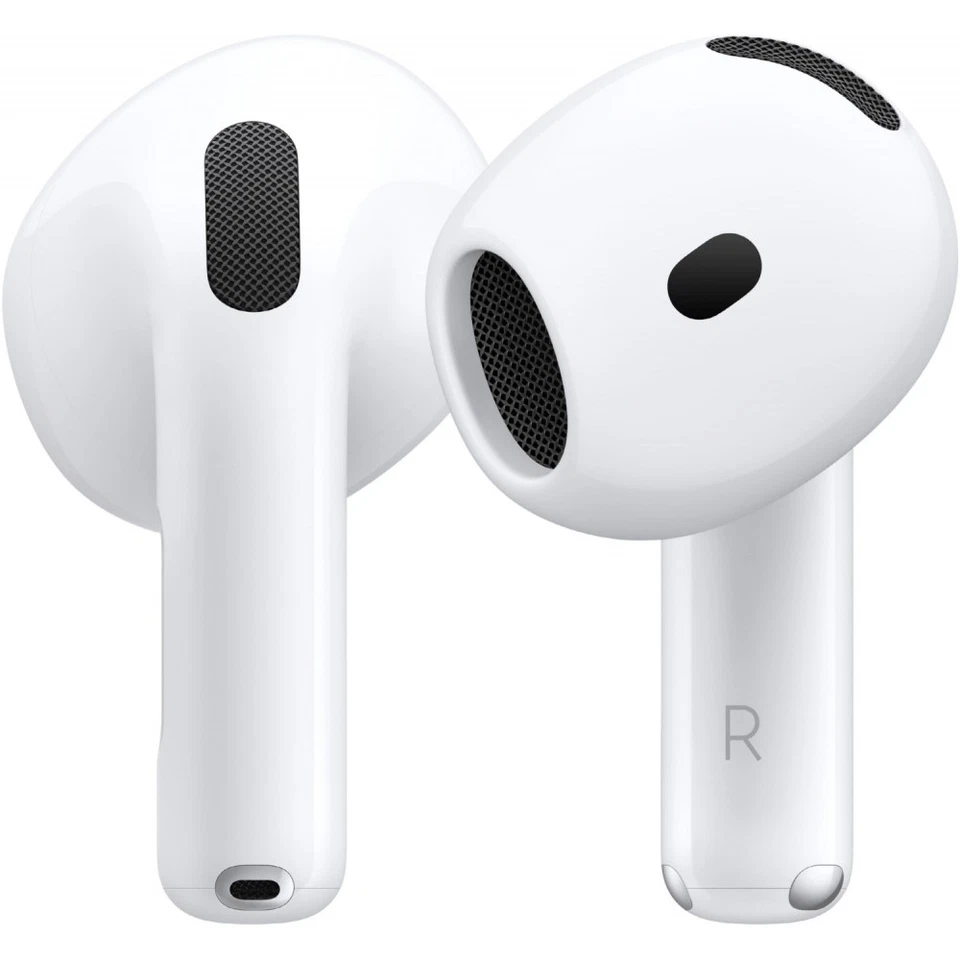 Apple AirPods 4 True Wireless Headset weiß Earbuds Bluetooth Kopfhörer WOW! - Bild 1 von 4