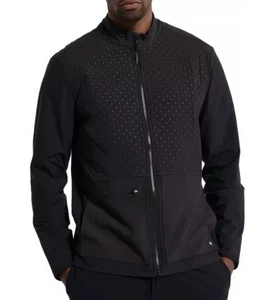 Brand New Bad Birdie Men’s Hybrid Golf Jacket. Black. Medium. Full Zip. - Picture 1 of 7