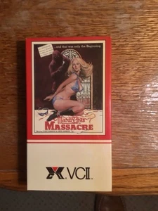 Mardi Gras Massacre VHS VCII (VC2) RARE HORROR SLIPCOVER NOT BIG BOX. NEAR MINT - Picture 1 of 4