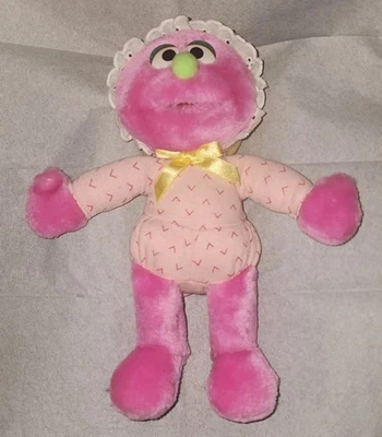 Vintage Sesame Street Baby Natasha 9" Plush 1996 Applause Jim Henson - Image 1 of 4