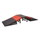 Elevate Outdoor Jumbo EZ-Link Skateboard Ramp Set with Slopes