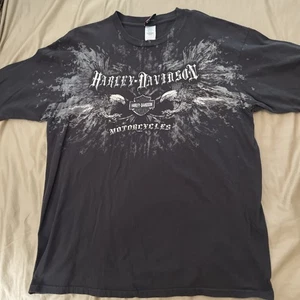 Harley Davidson Motorcycle Longview Texas Graphic T-Shirt Size 2XL - Picture 1 of 5