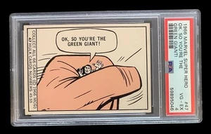 1966 marvel super hero #47 the hulk rc; green giant rookie PSA 4 (HIGH END) - Picture 1 of 3