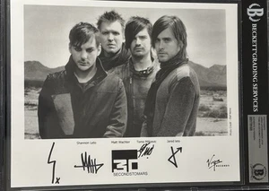 Thirty Seconds To Mars Signed 8x10 Photo Jared Leto BAS Slabbed Autograph COA - Picture 1 of 1