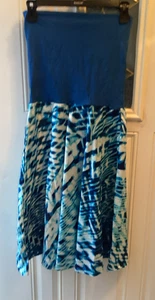 Vestido halter azul Mark - talla mediana - Imagen 1 de 3