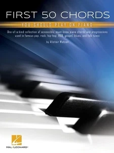 First 50 Chords: You Should Play on Piano by Alistair Watson Paperback Book - Picture 1 of 1