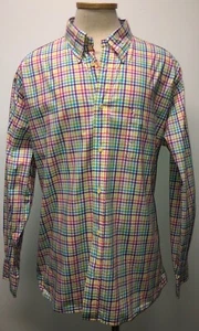 CAMISA DE MANGA LARGA A CUADROS BILLS CAQUIS 100% ALGODÓN CORTE CLÁSICO VERANO TALLA XXL - Imagen 1 de 10