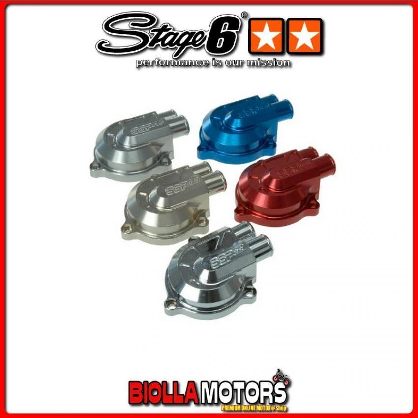 S6-SSP566WP/RO POMPA ACQUA MAGGIORATA SSP ROSSO ANODIZZATO - Imagen 1 de 4