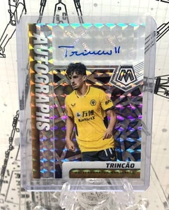 TRINCAO MOSAIC PRIZM AUTOGRAPHED SOCCER/FUTBOL CARD - Picture 1 of 2
