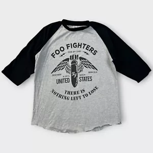 Maglietta grande Foo Fighters 2021 Tour L.A. Forum 26 agosto 2021 Raglan manica 3/4 - Foto 1 di 14