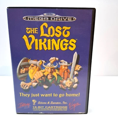 The Lost Vikings - SEGA Mega Drive (mit OVP / Ohne Anleitung) - PAL - 12224968 - Bild 1 von 4
