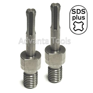 2PK Core Drill Adapter - 5/8"-11 Threaded Male to SDS-Plus for Hammer Drill - Picture 1 of 5