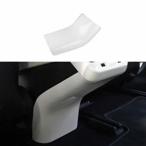Fit For Tesla Model 3 2017-2021 White ABS Rear Air Outlet Anti-Kick Panel Trim - Picture 1 of 4