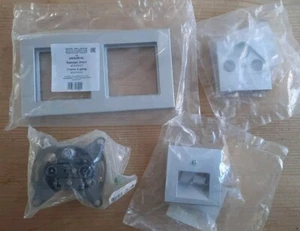 SET Jung A5582BFAL/ A569-2BFPLUAAL/ A561PLAL  Serie A 550 aluminium Sat-Dose NEU - Bild 1 von 1