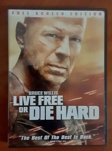 Live Free or Die Hard DVD 2007 Bruce Willis Timothy Olyphant Justin Long Full  - Picture 1 of 4