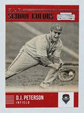 2015 Panini Contenders Old School Colors #25 D.J. Peterson - NM-MT