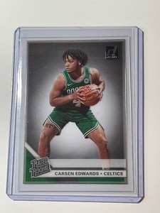 2019-20 RATED ROOKIE CLEARLY DONRUSS ACETATE CARSEN EDWARDS BOSTON CELTICS