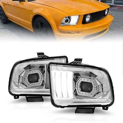 Juego de faros proyectores Anzo USA 121567 para Mustang 05-09 Foto 1 de 4