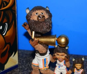 New Rumble Mascot Oklahoma City Thunder City Jersey Bobblehead trophy Parade NBA - Picture 1 of 9