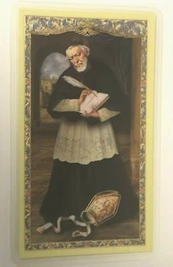 Saint Alphonsus Liguori, Patron of Arthritis Sufferers, Prayer Card, New #PCL-35 - Picture 1 of 2
