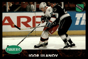1991 Parkhurst Igor Ulanov #421 Winnipeg Jets  Rookie NHL Hockey Base Set