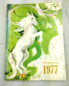 Rare 12th Annual 1977 Flamingo Ball Hialeah Park, FL - Horse Racing - Florida - Picture 1 of 2
