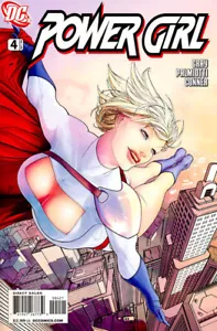 Power Girl #4 1:10 Guillem March Variant 2009 DC NM - Bild 1 von 2