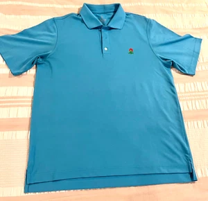 Bobby Jones BURNING TREE GOLF shirt Large Blue - Picture 1 of 2