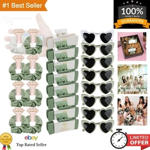 Elegant Bridesmaid Hair Claws & Sunglasses Set - 8 Pcs Bachelorette Party Gifts - Picture 1 of 9