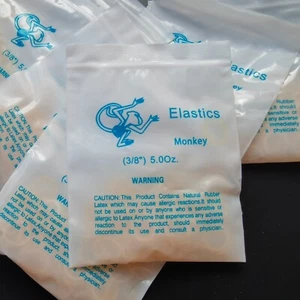 Bandas de goma para ortodoncia dental anillos soporte elástico 3/8" fuerza 5,0 OZ 20 bolsas - Imagen 1 de 6